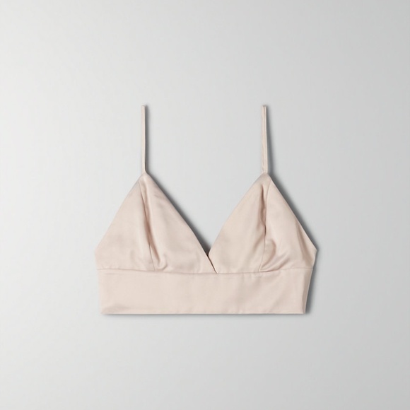Ten by Babaton Aria Satin Lined Bra Top Aritzia - Picture 5 of 7